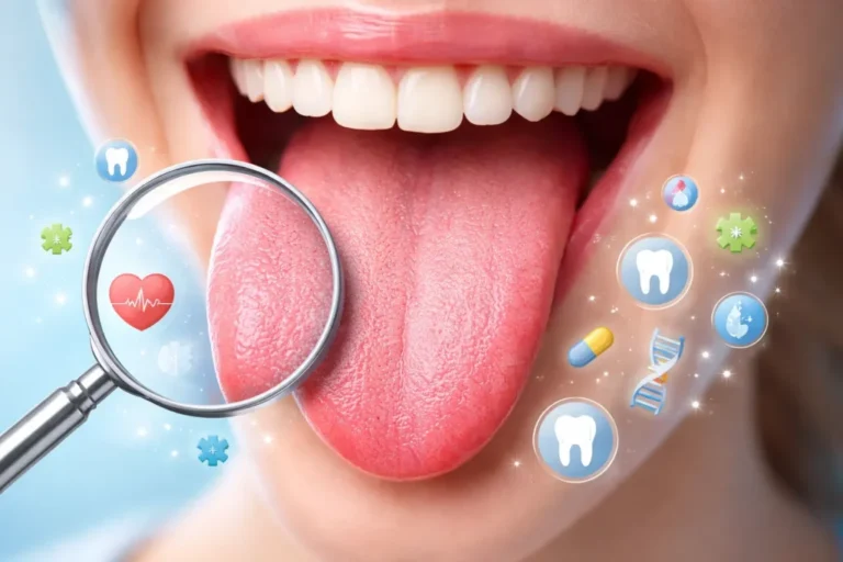 Tongue oral health examination in Wethersfield CT